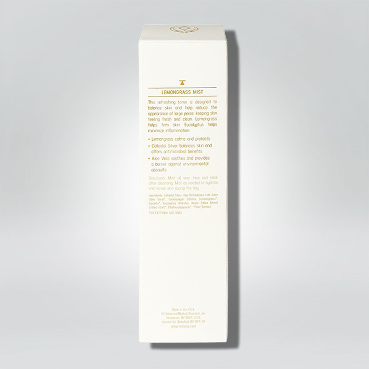 Lemongrass Mist With Eucalyptus and Colloidal Silver