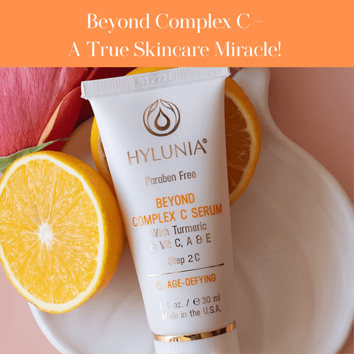 Hylunia's Beyond Complex C Vitamin C Serum - A true Skincare Miracle