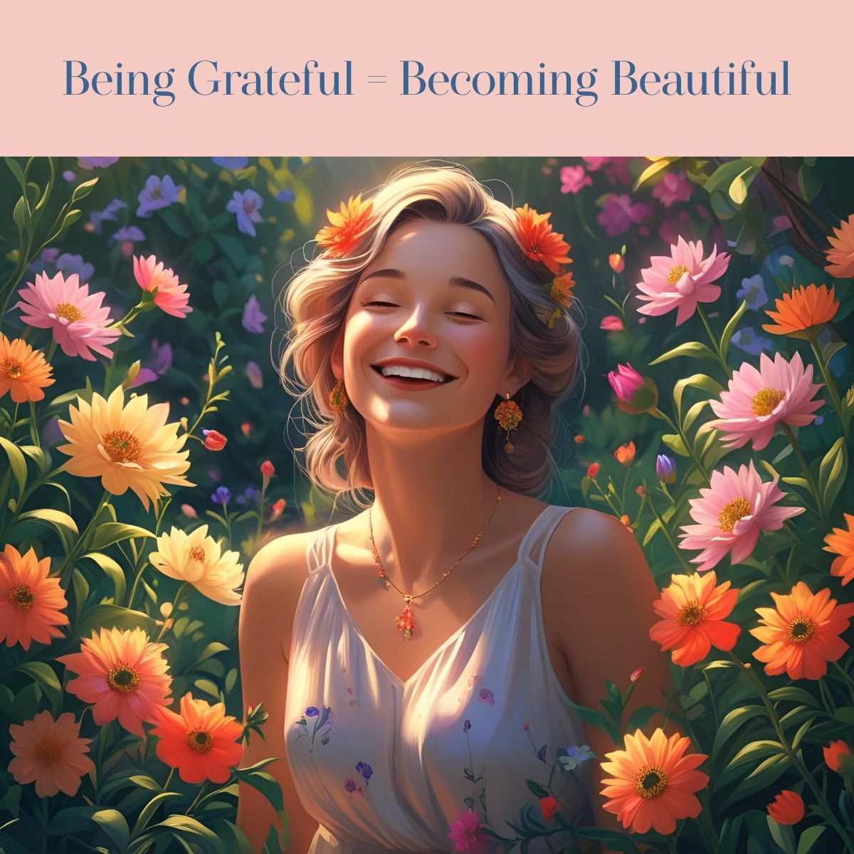 Being Grateful = Becoming Beautiful