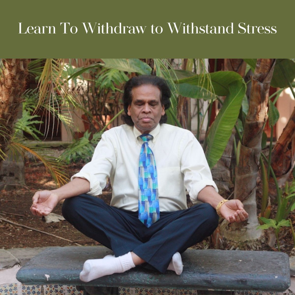 Learn to Meditate To Become Resilient and Manage Stress