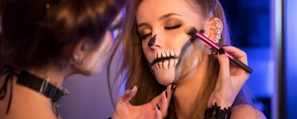 Skin recovery from Halloween makeup