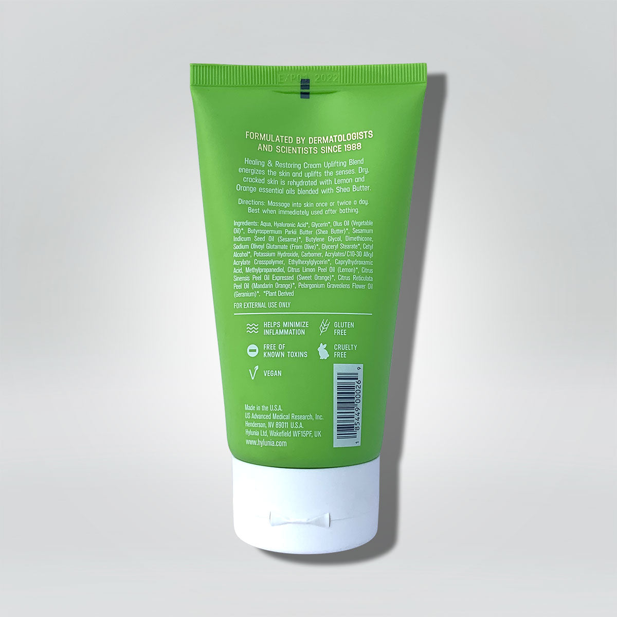 Healing &amp; Restoring Cream - Uplifting Blend With Citrus