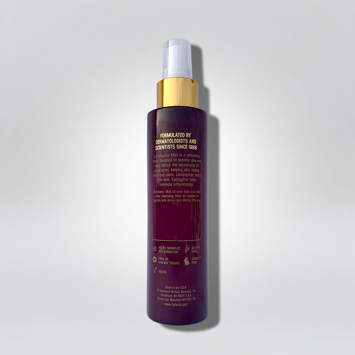 Lemongrass Mist With Eucalyptus and Colloidal Silver