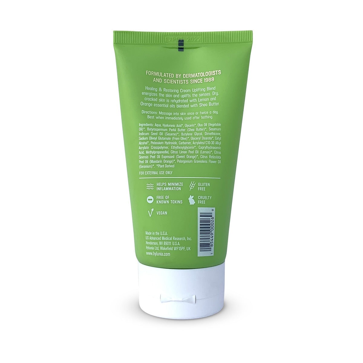 Healing &amp; Restoring Cream - Uplifting Blend With Citrus
