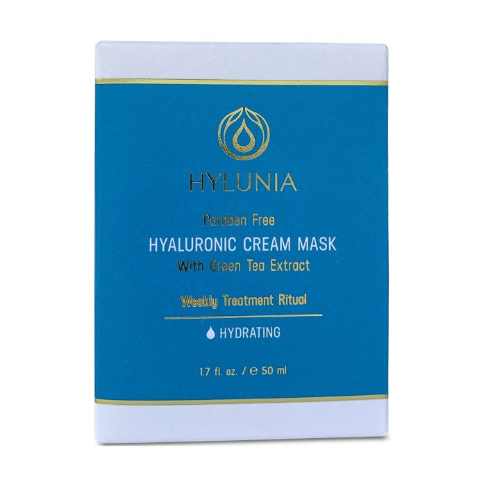 Hyaluronic Cream Mask With Green Tea, Vitamin A, Oats &amp; Coco Butter