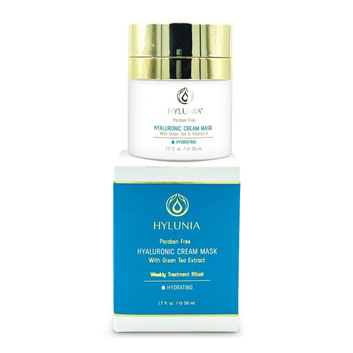 Hyaluronic Cream Mask With Green Tea, Vitamin A, Oats & Coco Butter