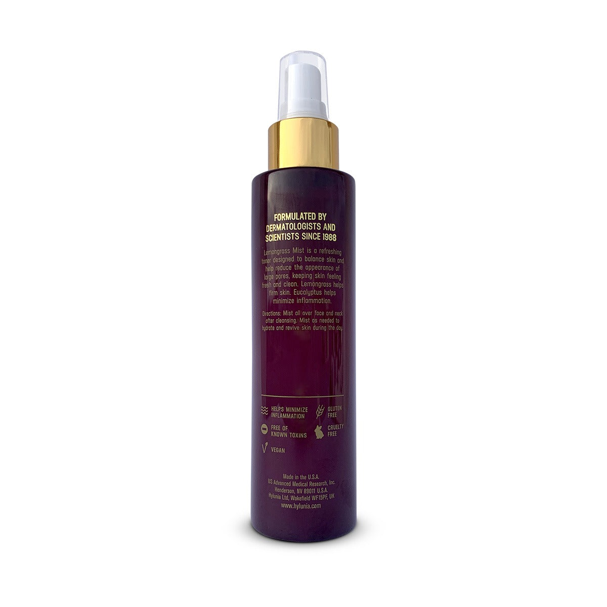 Lemongrass Mist With Eucalyptus and Colloidal Silver