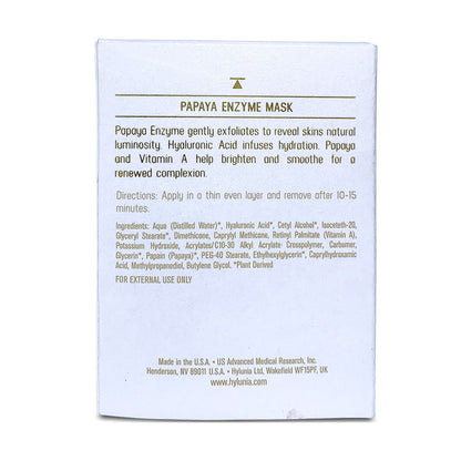 Papaya Enzyme Mask With Hyaluronic acid, Papain &amp; Vit A